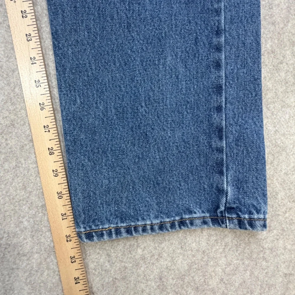 Levi's 505 Jeans Mens 40x32 Regular Fit Blue Classic Americana Workwear Rugged